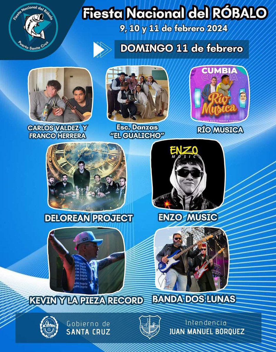 📍Puerto Santa Cruz espera con entusiasmo la próxima Fiesta Nacional del Robalo este 9/10/11 de FEBRERO. 
En esta instancia se llevara a cabo el clásico torneo de pesca “12 horas del robalo” con grandes premios!! 🎣

#FestejaSantaCruz #Patagonia #turism #arg