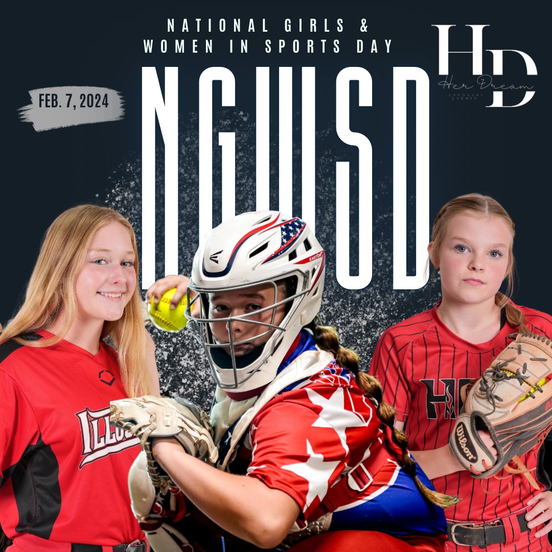 HD_EXPOSURE's tweet photo. 🥎February 7, 2024, marks the 38th annual National Girls &amp; Women in Sports Day (NGWSD). This celebration inspires girls and women to play and be active, to realize their full power.🥎 https://t.co/jOyy2zUYXD