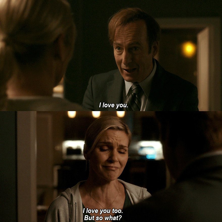 odenhead's tweet photo. Kim Wexler and Jimmy McGill break up scene https://t.co/yUgTevUFjF