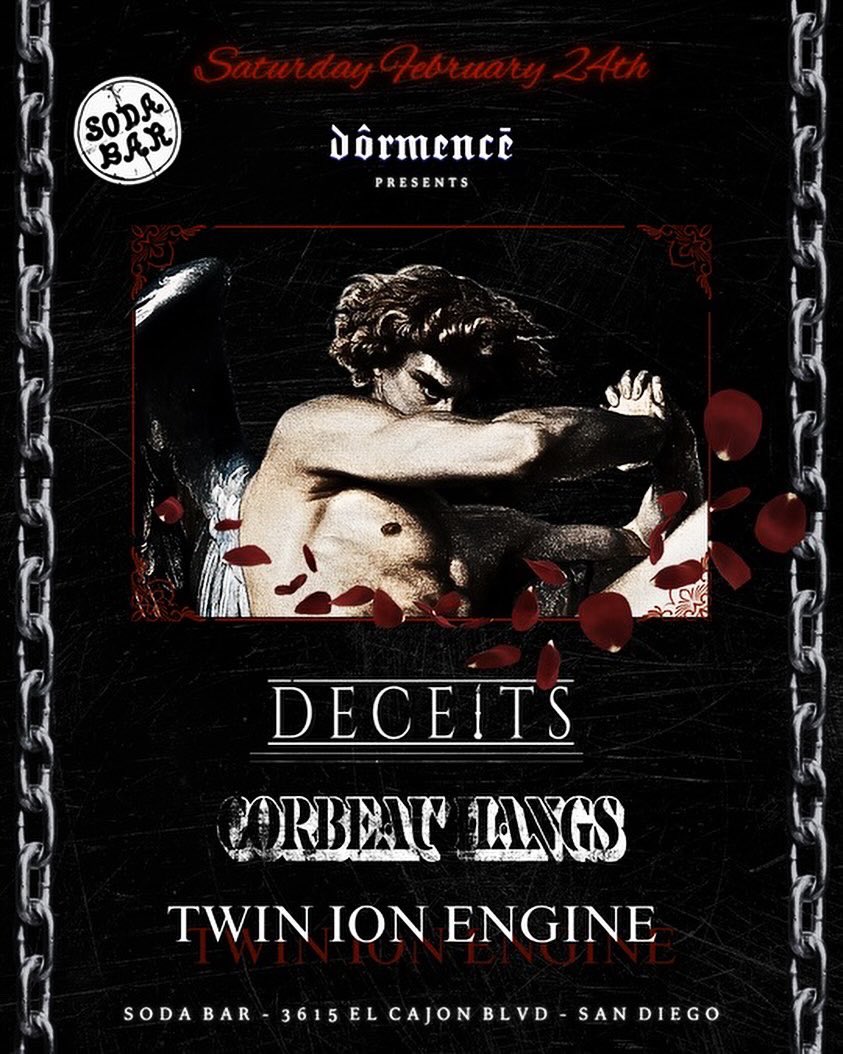 We can’t wait to return to San Diego this month and bring y’all are real post-punk party ❤️
We might even have some Vinyls available for sale 😈
See y’all there 

dice.fm/partner/big-so…