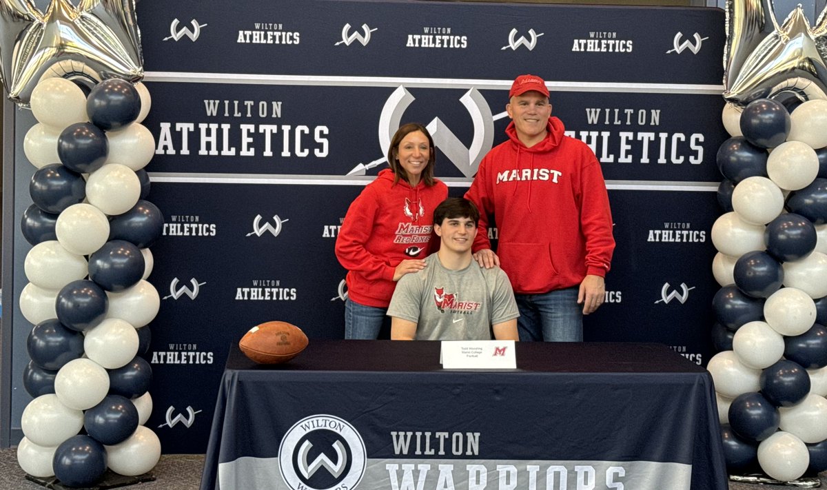 Signing day!  Thank you to all of my Wilton Football Family.  Excited for the next chapter at Marist!

<a href="/Marist_Fball/">Marist Football</a> @FoxholeGuys25 <a href="/CoachMWillis/">Mike Willis</a> <a href="/CoachTBiscardi/">Tom Biscardi</a> <a href="/WiltonAthletics/">Wilton Warriors</a> <a href="/Wilton_Football/">Wilton HS Football</a>