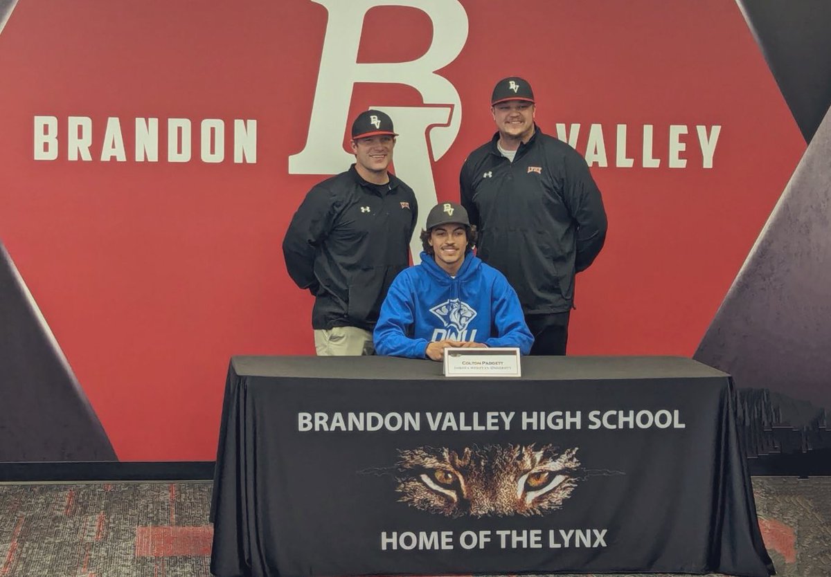 Congratulations to our guy Colton Padgett on signing his National Letter of Intent today! 

Good luck at <a href="/DWUBaseball/">DWU Baseball</a>
