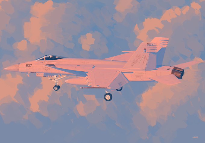 「雲 ジェット戦闘機」のTwitter画像/イラスト(新着)
