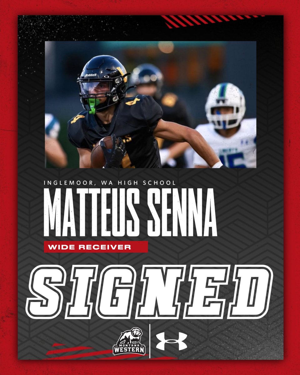 DAWG- MATTEUS SENNA
POSITION- WIDE RECEIVER - 5'10, 165
FROM- KENMORE, WASHINGTON
COMMITTED!
