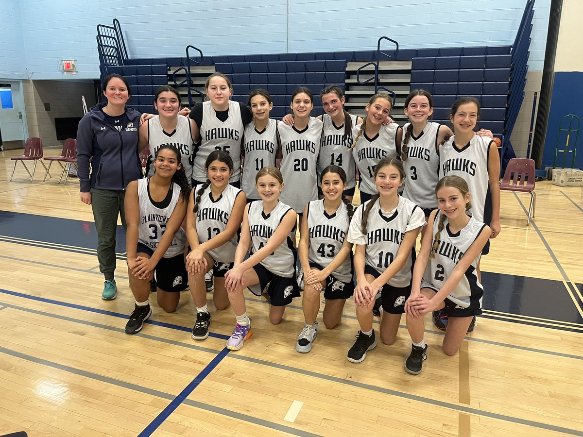 What an exciting start for the POB 7th Grade Girls’ Basketball Team! They won two of their first three games and scrimmages by one point. So proud of their teamwork and effort!