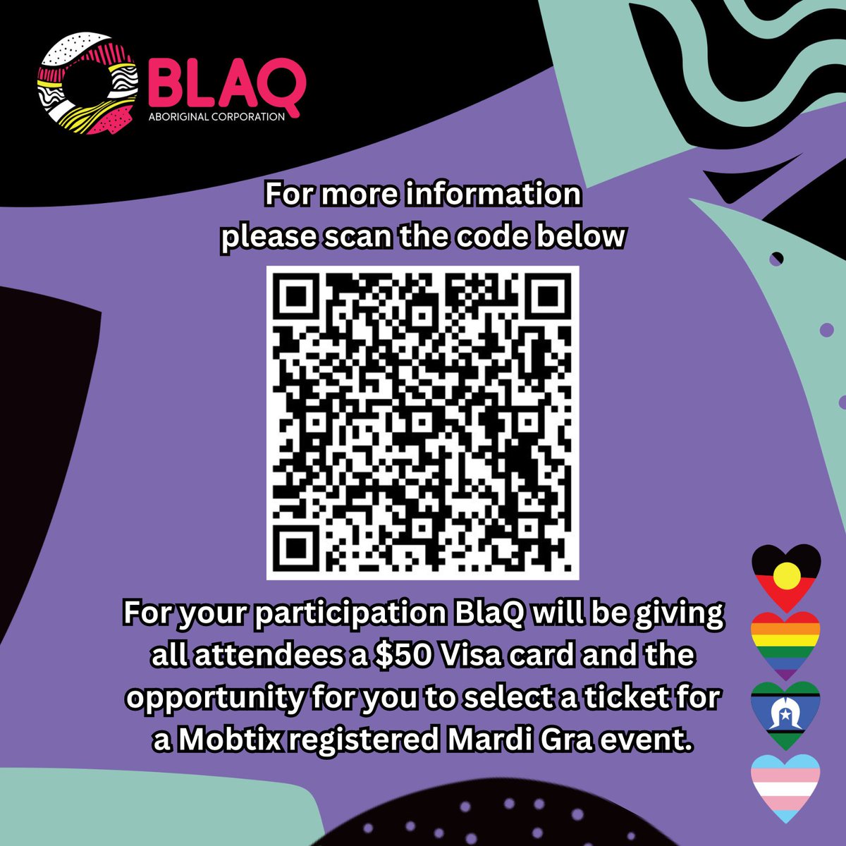 BlaQ is pleased to invite you to participate in an Australian Government roundtable as part of national consultation to inform Australia’s first 10 Year National Action Plan for the Health and Wellbeing of First Nations LGBTIQA+SB people (Action Plan) tinyurl.com/bdexwnre