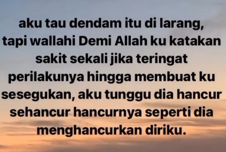 DarmaNiar2's tweet photo. Kutunggu kehancuranmu https://t.co/cwPw9VkVt4