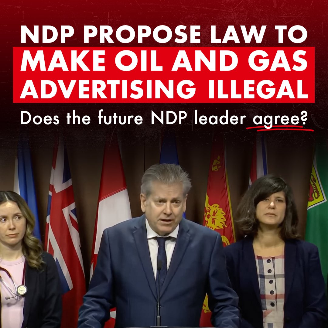 ABDanielleSmith's tweet image. As Alberta MLAs we all need to speak against such lunacy regardless of party stripe - I’m asking all NDP leadership candidates to call out NDP MP Charlie Angus for this irresponsible bill that would jail anyone who dare advertise the merits of Alberta’s world class energy sector.…