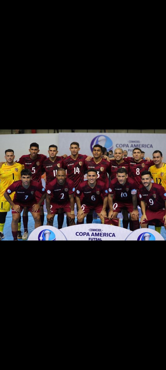 #Venezuela 🇻🇪🇻🇪🇻🇪 clasificado al Mundial de #Futsal. GRANDE #Vinotinto