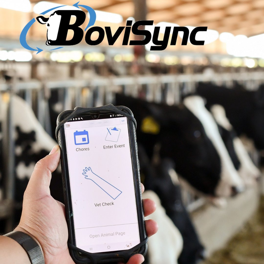 BoviSync is a cloud based herd management software designed for your dairy. We can assist in better data management for your dairy, give greater insights into your operation, and even assist in labor efficiency. Swing by the Farm Credit Dairy Center and visit booth 6232.