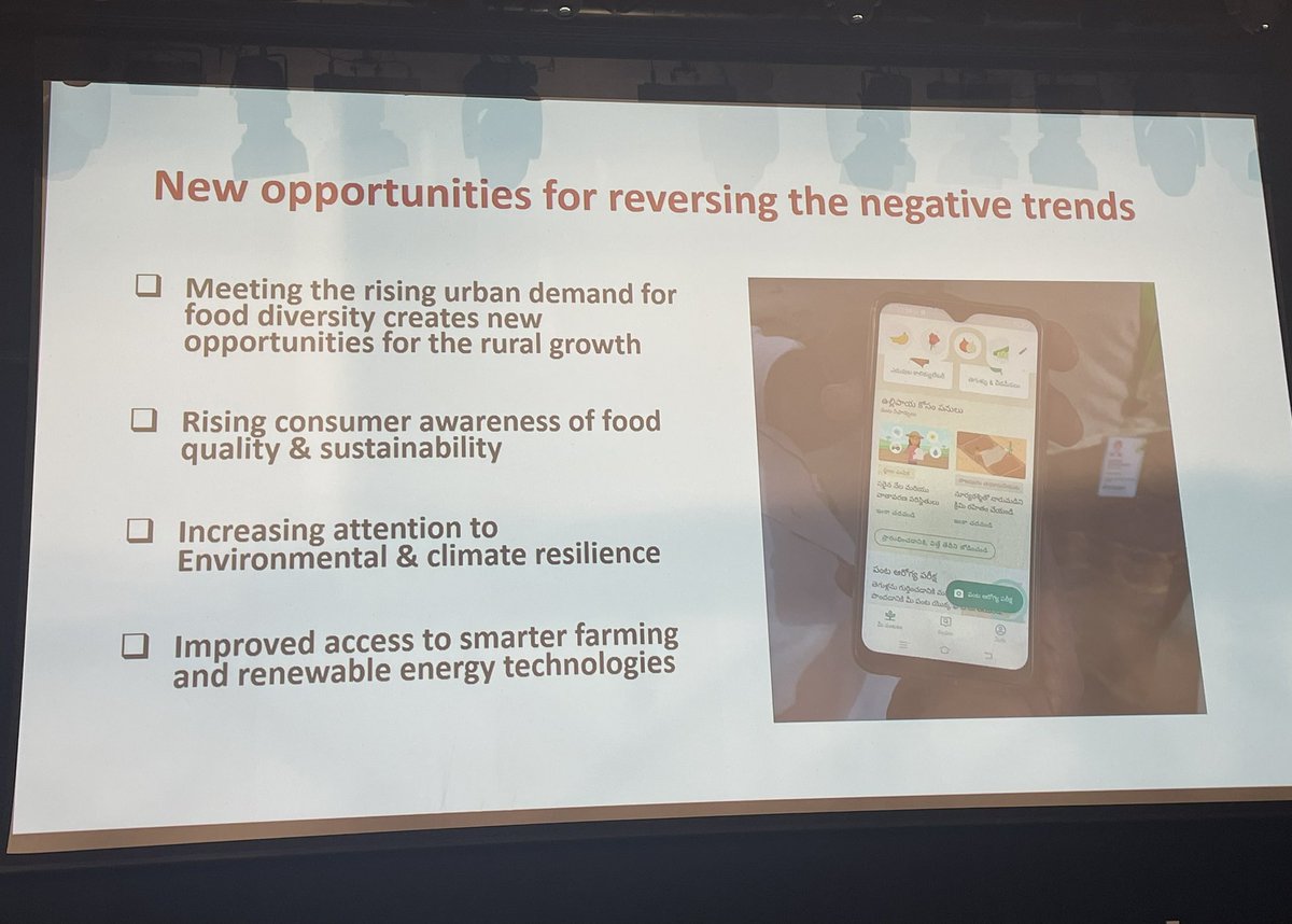 Prof Prabhu Pingali @ICRISAT @Cornell identifies new opportunities for reversing the negative food system trends in Asia Pacific in @ACIARAustralia session at @AARES_Inc #AARES2024