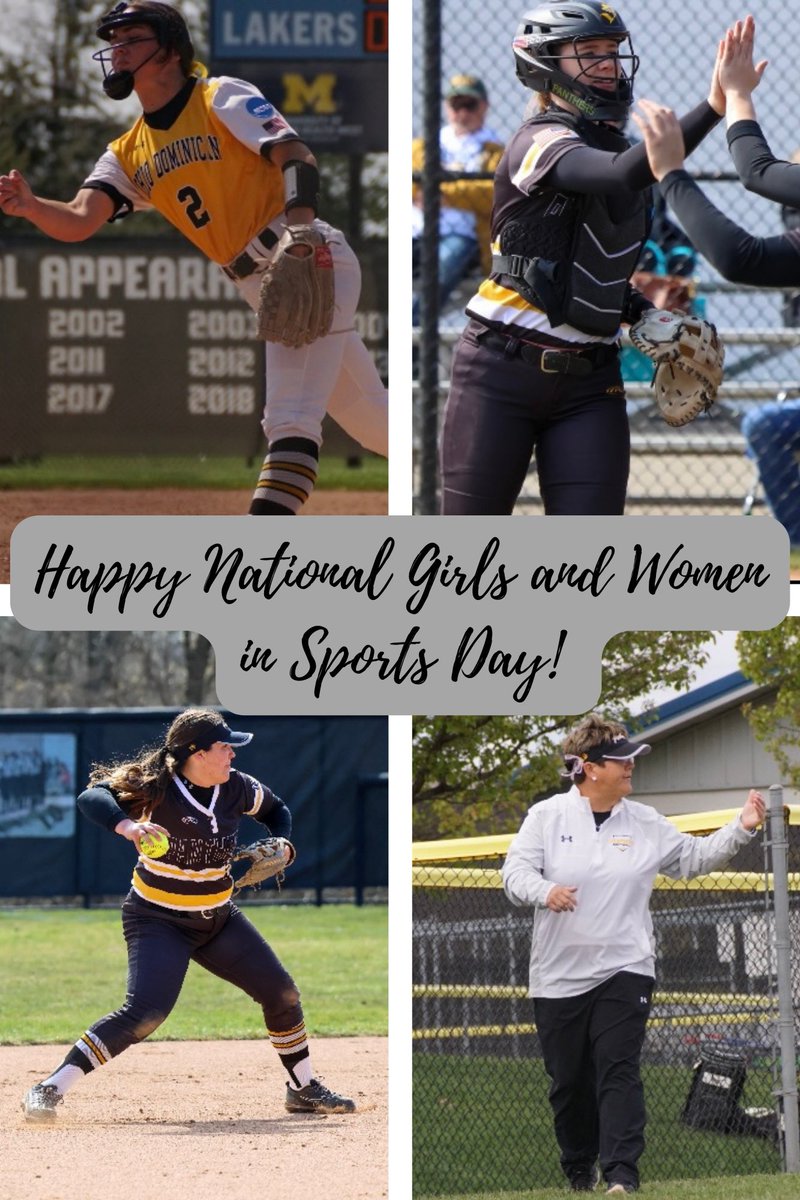 ODU_Softball's tweet photo. Women in sports >>> 

We are thankful for those that came before us for the opportunities we have now, and will continue to work for the generation that comes after us! Happy National Girls and Women in Sports Day 💛 https://t.co/2FnjJqIR6F