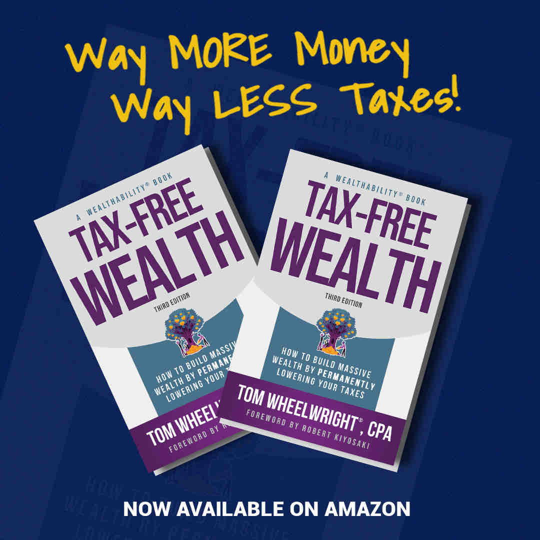 The third edition of ‘Tax-Free Wealth’ has officially released. It’s not just a book; it’s a roadmap to financial freedom. Don’t miss out on these updated tax strategies. Start building your Tax-Free Wealth TODAY: wealthability.com/tfw3-amazon