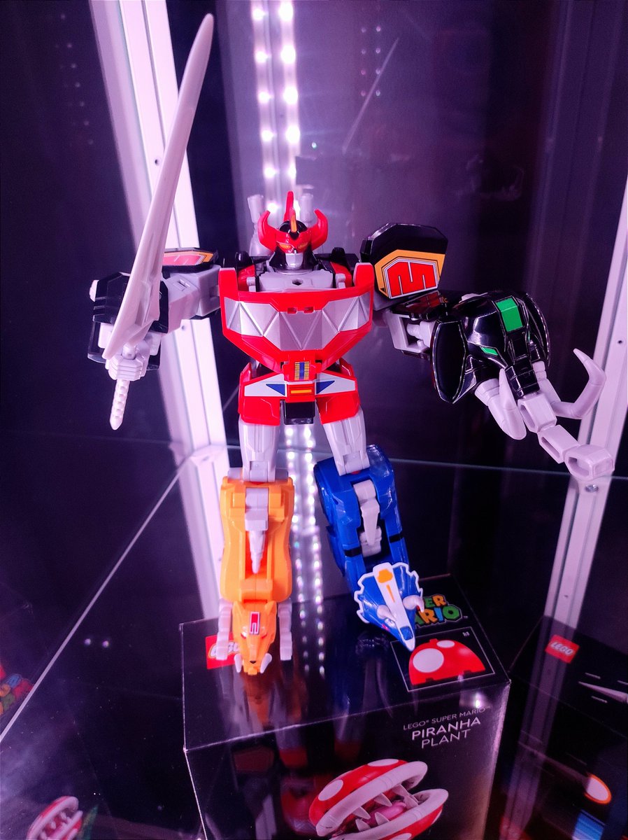 Ever since I was 6 years old, my dream was to get the Power Rangers Megazord that transforms. Now being a child with adult money, I chose to make that dream come true.