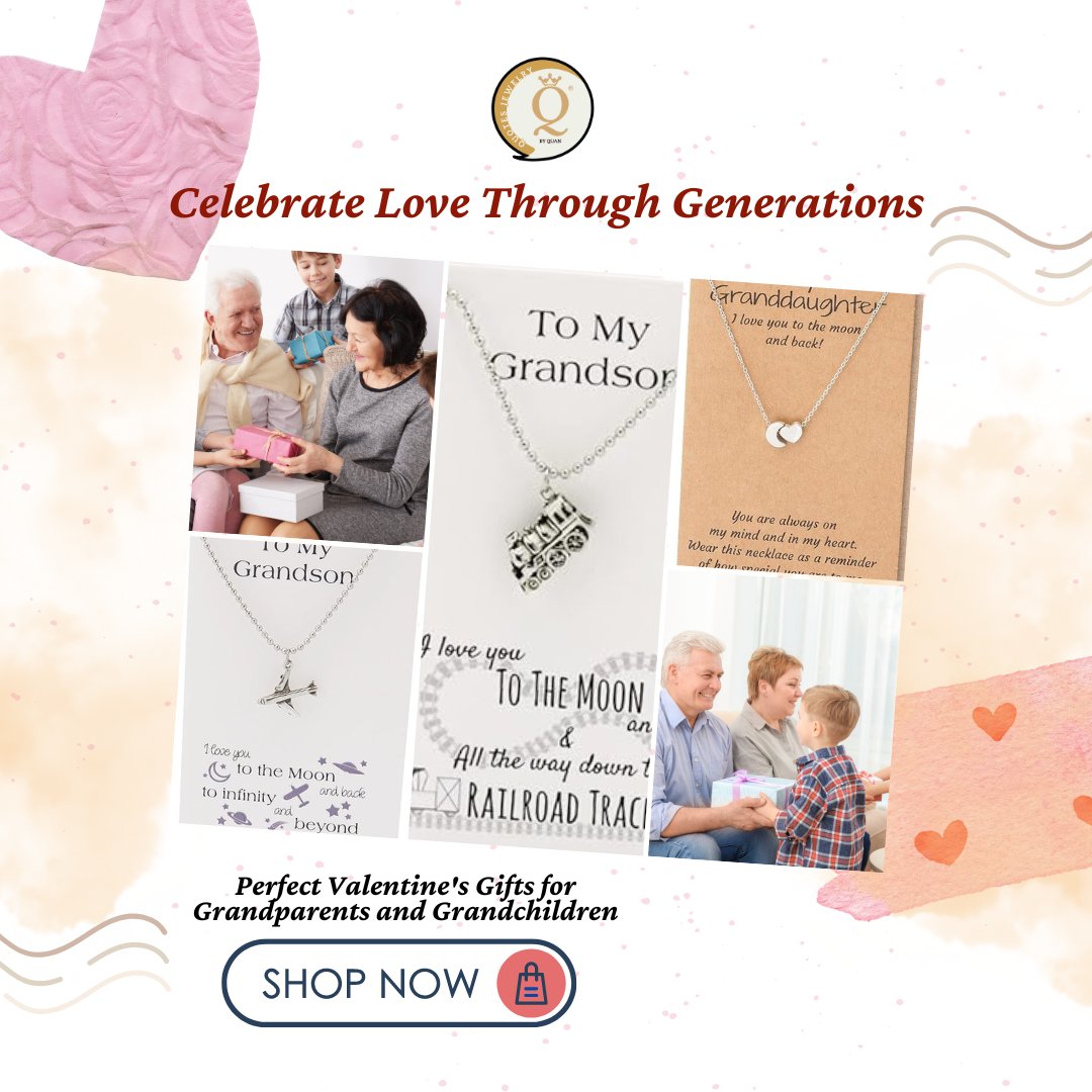 Celebrate love through generations. ✨

Shop here: amzn.to/497pO47
#quanjewelry #valentines #valentinesgift #valentines2024 #necklace #gifts #gifts #giftsforher #perfectgifts #handmade #instajewelry #jewelrylover #fashionjewelry #SayItWithJewelry #ValentinesGift #QuanLove