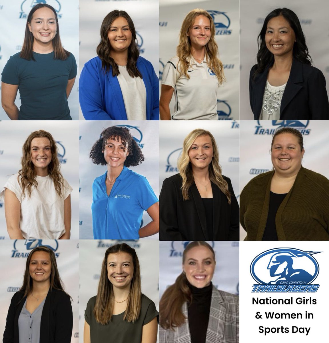 Happy National Women in Sports Day! #NGWSD2024 
Thankful for these women on staff who work hard and care for our athletes! You are appreciated! <a href="/OhioChristian/">Ohio Christian University</a> <a href="/OCUtrailblazers/">OCU Trailblazers</a>
