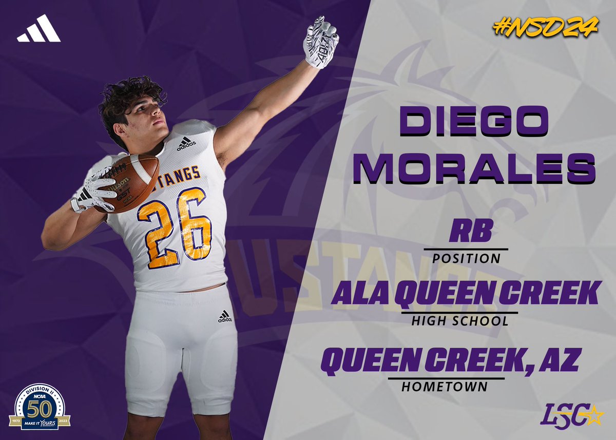 WNMU Mustang Football (@wnmufootball) on Twitter photo Welcome to Silver City <a href="/Diegomorales582/">Diego morales</a>
๐ | Diego Morales
๐ | Running Back
๐ฃ | ALA - Queen Creek High School
๐ก | Queen Creek, AZ
#RareBreed
#Mustangs Welcome to Silver City <a href="/Diegomorales582/">Diego morales</a>
๐ | Diego Morales
๐ | Running Back
๐ฃ | ALA - Queen Creek High School
๐ก | Queen Creek, AZ
#RareBreed
#Mustangs