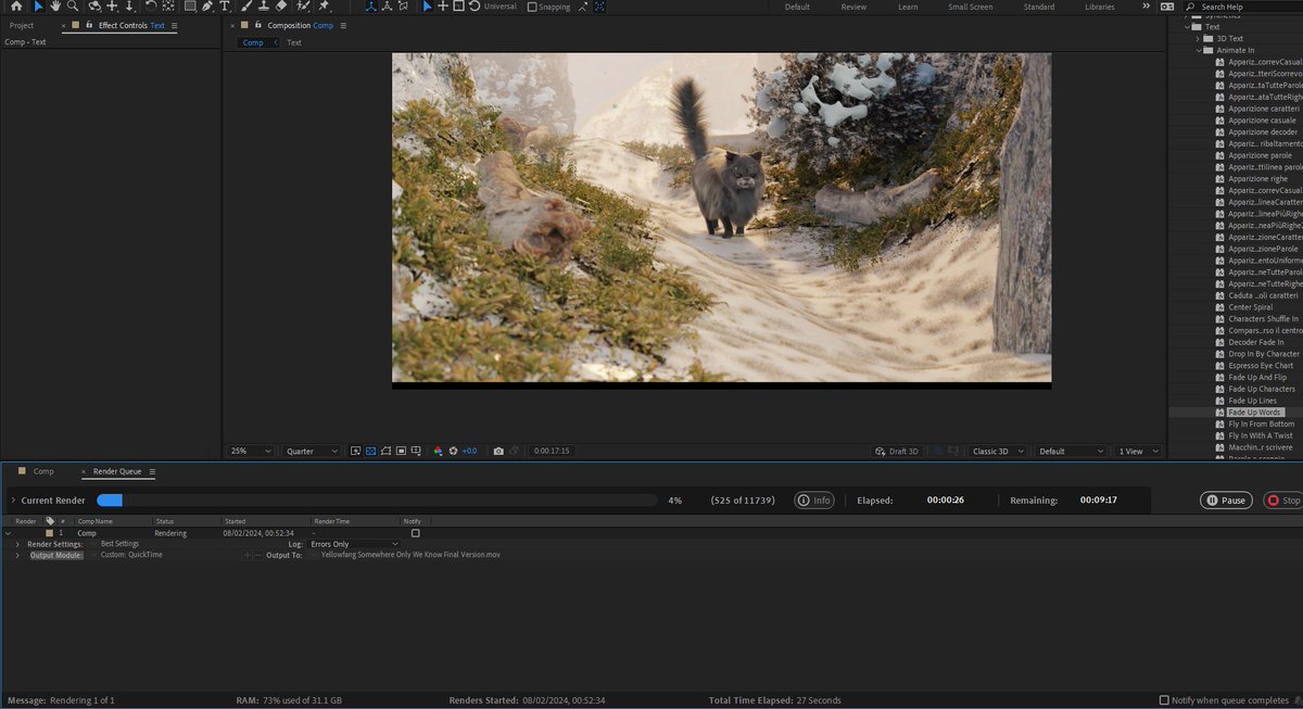 SpectralPastels's tweet photo. 👀👀👀👀

It's all complete! Woohoo! I'll be making a trailer for it tomorrow. It will most likely be available to watch on Youtube in the next couple of days. <3

#warriorcats #yellowfang #fireheart #wcotw #3Danimation https://t.co/3bu21VkB8z