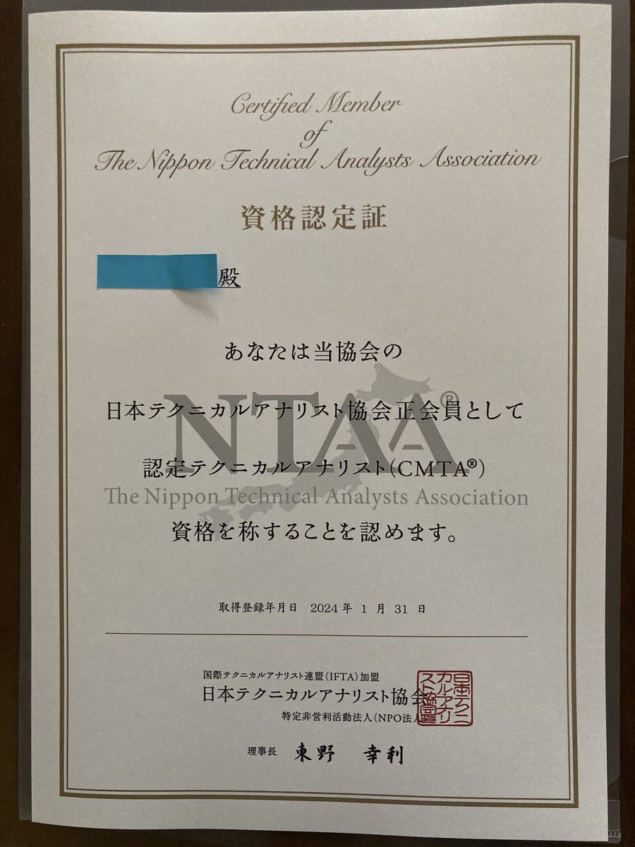 テクニカルアナリスト