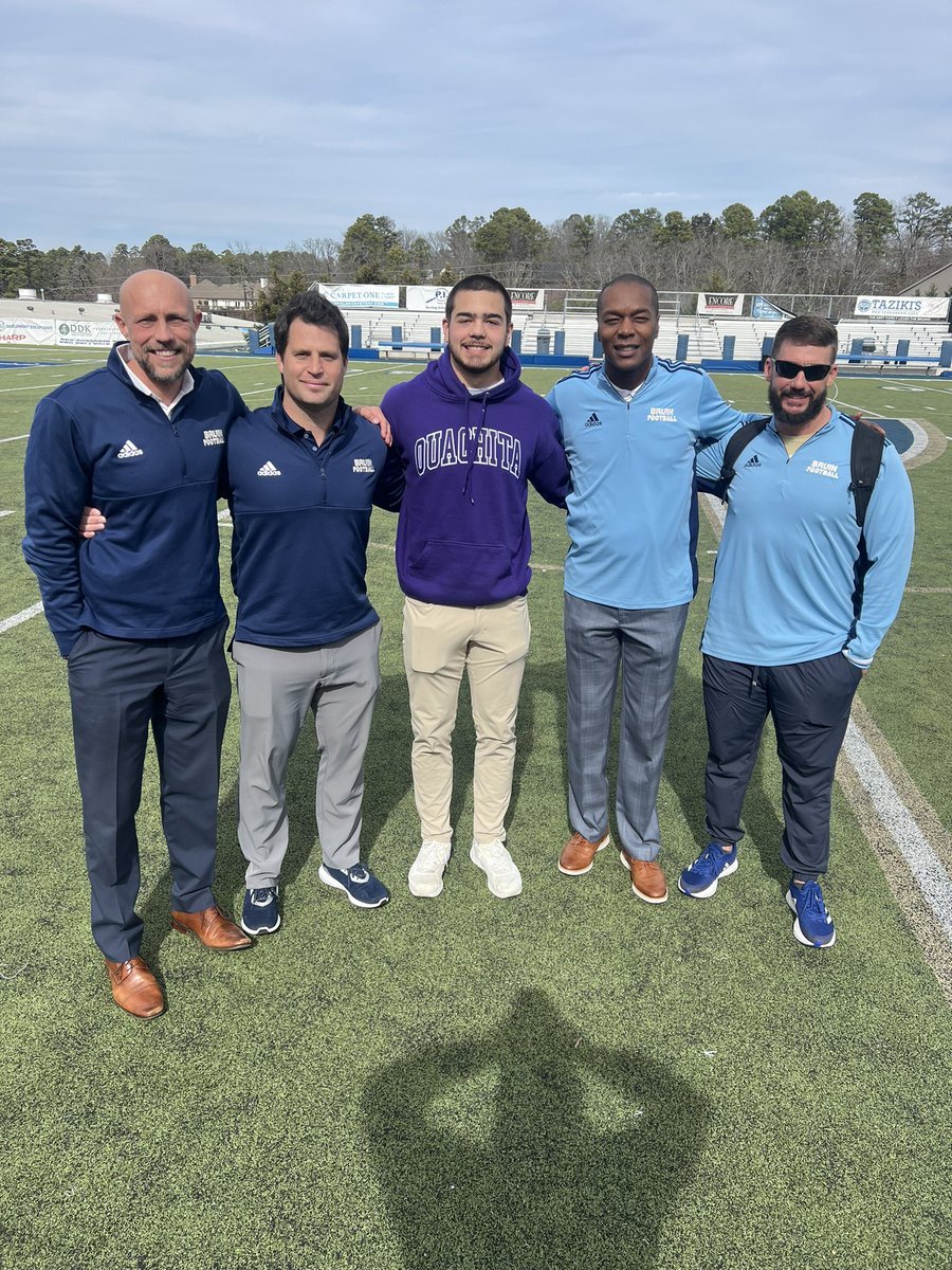 Congrats to <a href="/jmcharette/">John Mark Charette</a> on signing today with <a href="/OuachitaFB/">Ouachita Football</a>. Another <a href="/PABruinFootball/">PA Bruin Football</a> JET will be landing in Arkadelphia, AR. I’m so proud of this young man. <a href="/JaylinMckinney5/">Jaylin Mckinney</a>, get ready! #JETS4LIFE