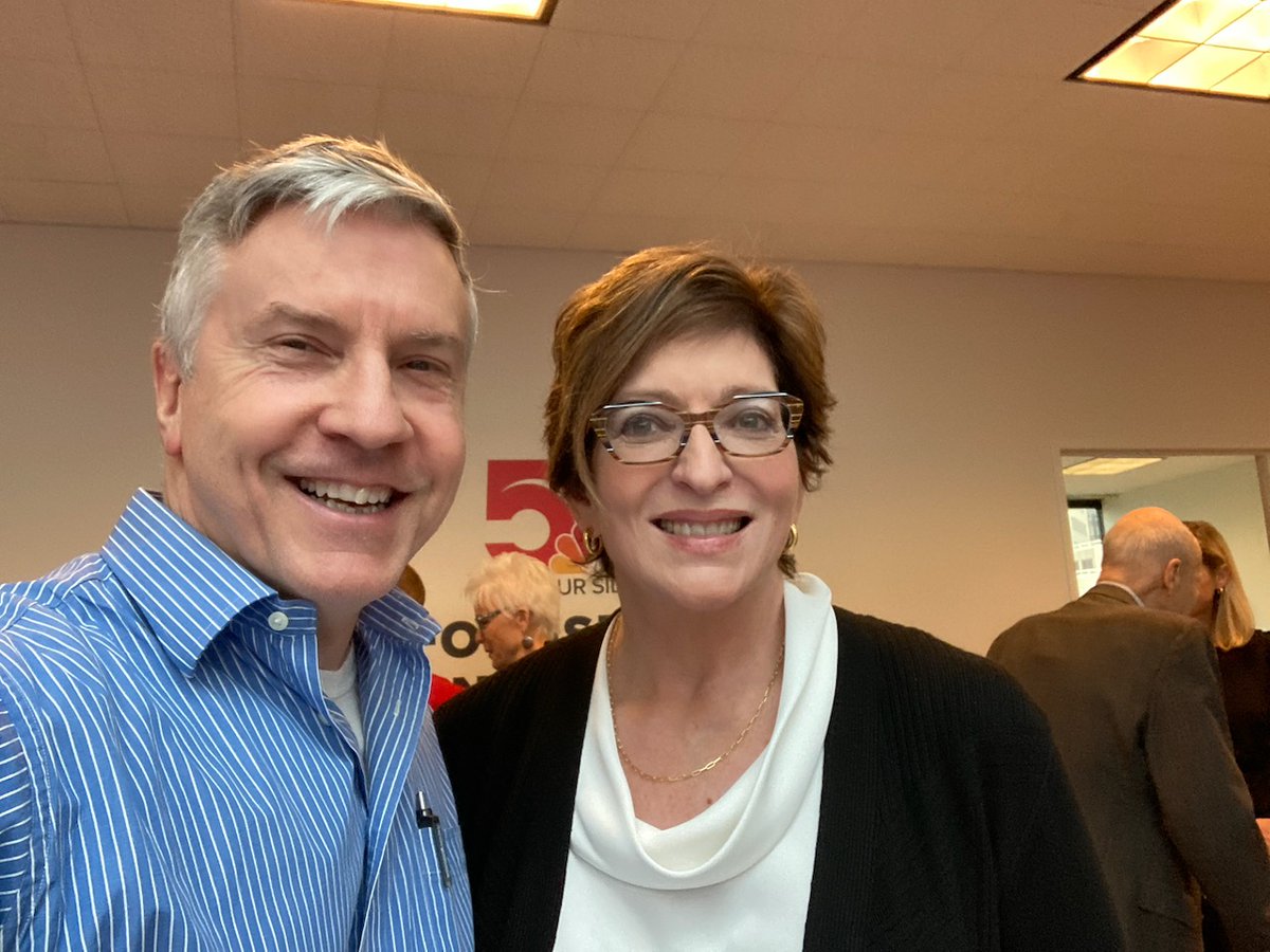 Got to spend some time with former Newschannel 5 co-workers today at KSDK's Hall of Fame ceremony (I didn't make the cut!)