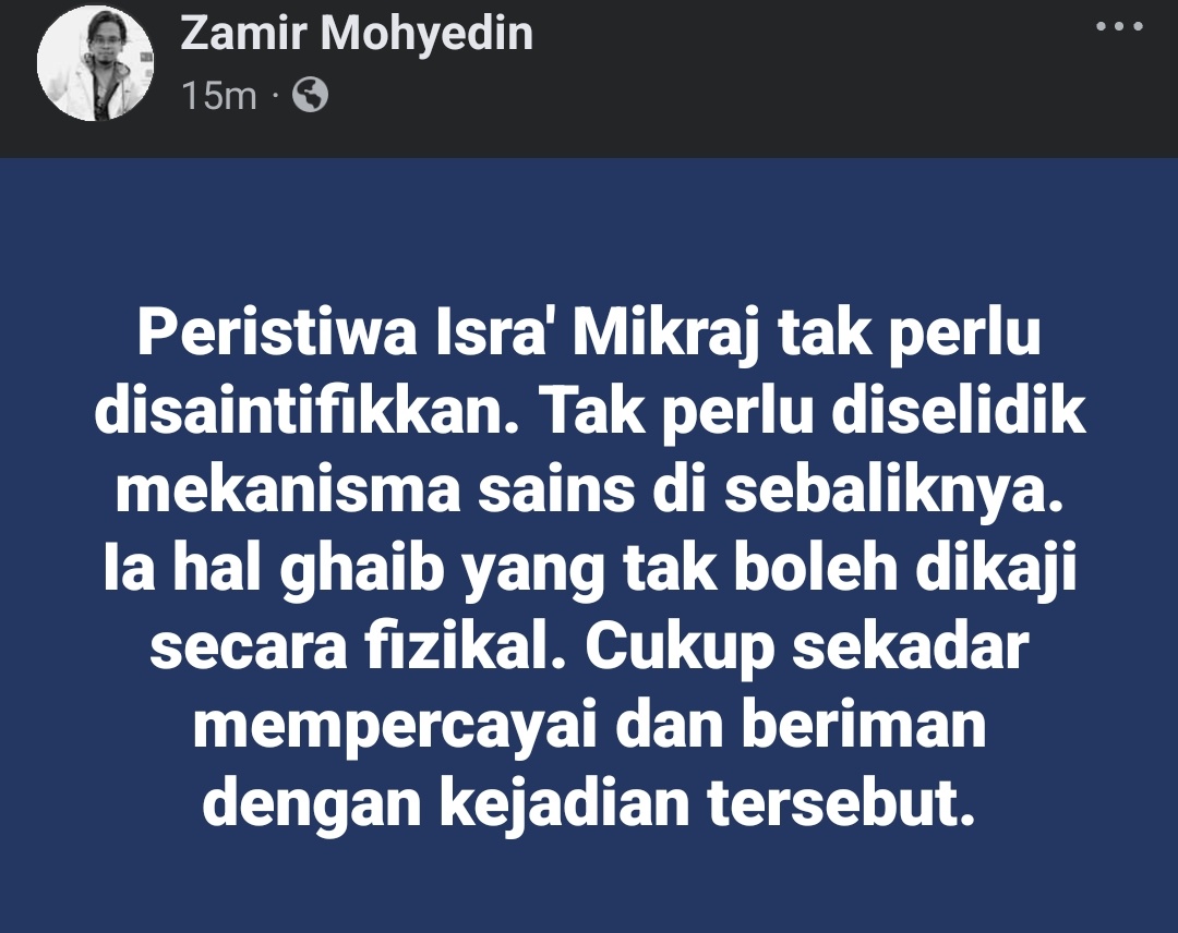 Zamir Mohyedin (@zamirmohyedin) on Twitter photo 