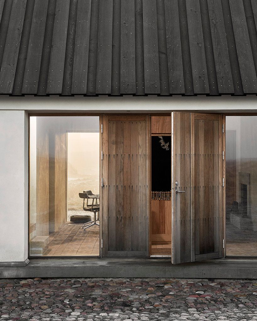 designboom's tweet image. .@vipp opens a design-minded guesthouse among #denmark's wild coastal dunes, in what is known by #surfers as 'cold hawaii' designboom.com/architecture/c…