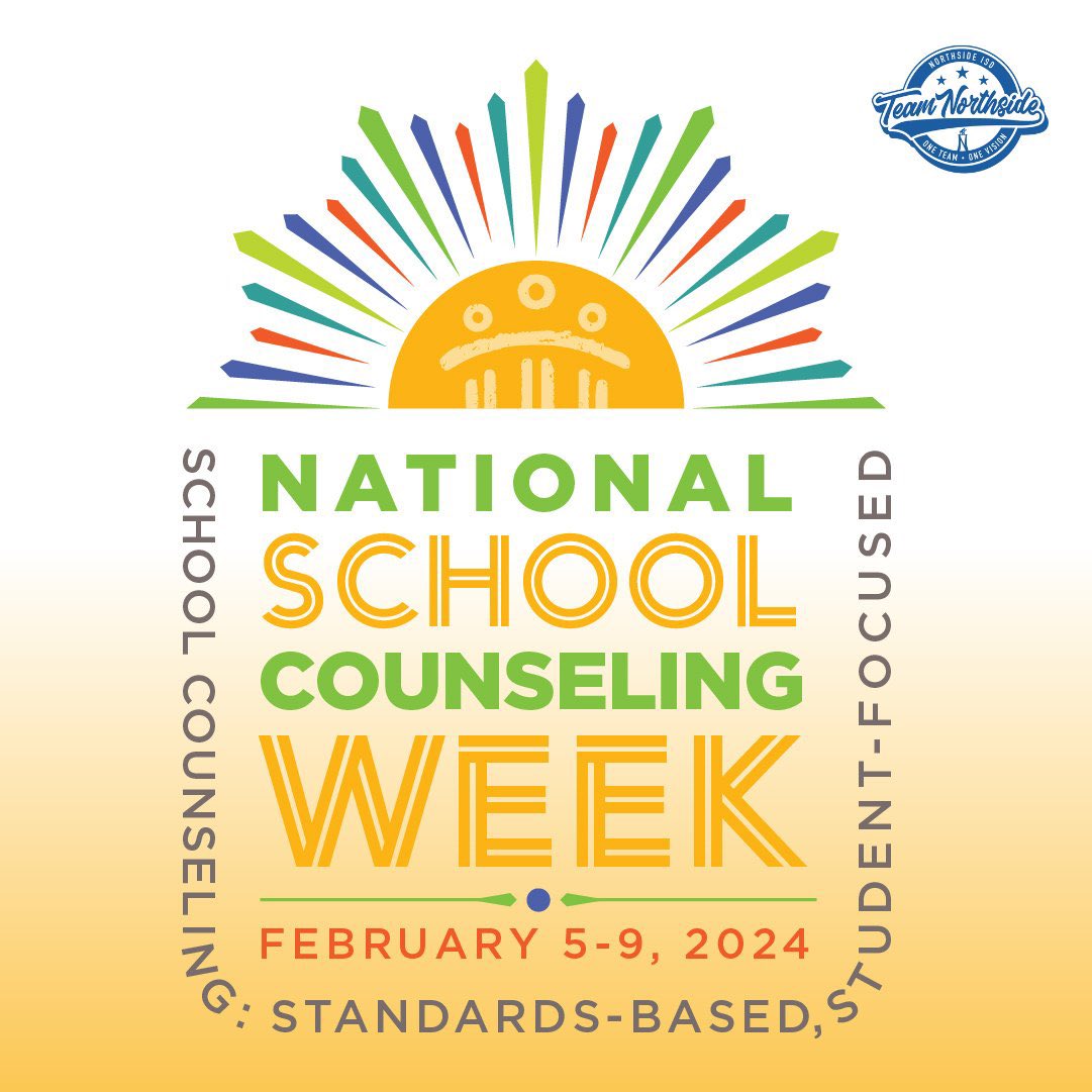 Happy school counselors week to our amazing counselor Amy Flores. Thank you for all the smiles you bring to our students and staff! ❤️🖤@NISDMcAndrew @NISDCounseling