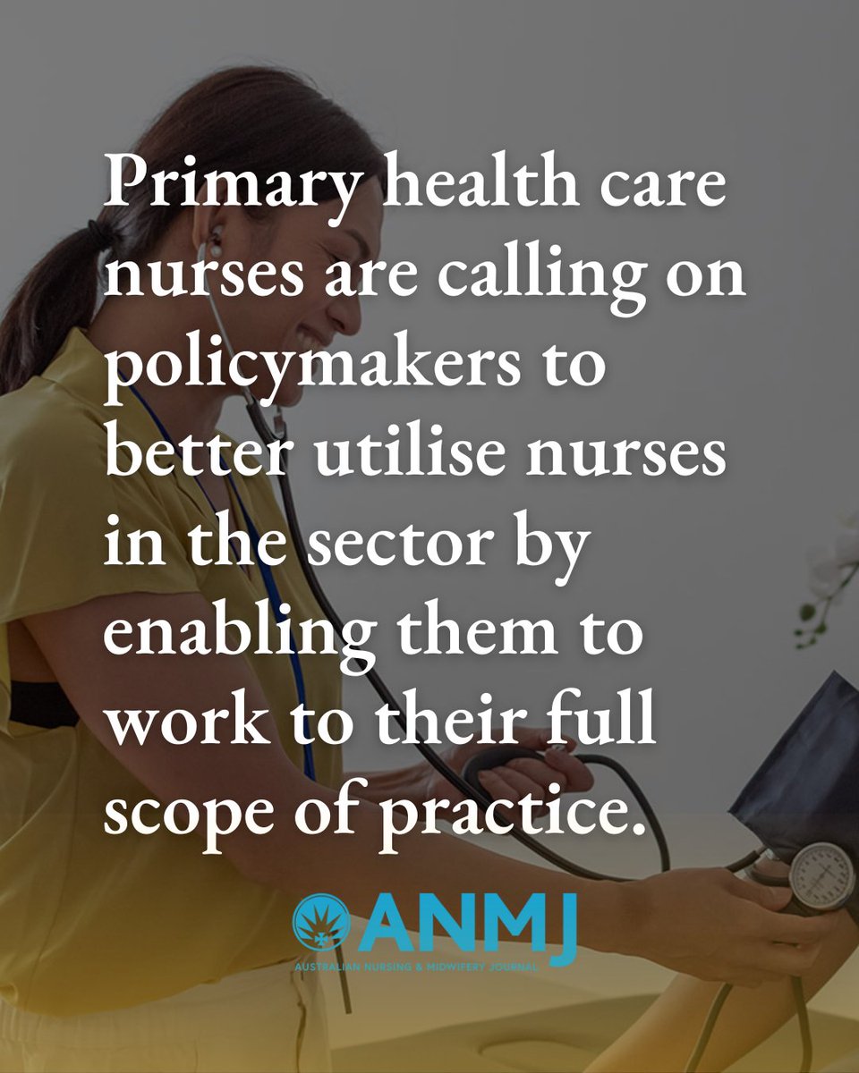 “Nurses have a sophisticated skill-set and we know that enabling them to work to their full scope of practice will improve access to care and help tackle health workforce shortages across Australia.” bit.ly/42uxmMo