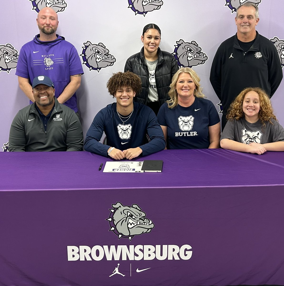 Tre_Brown24's tweet photo. It’s official!! @ButlerUFootball https://t.co/1K9nsaOGEt