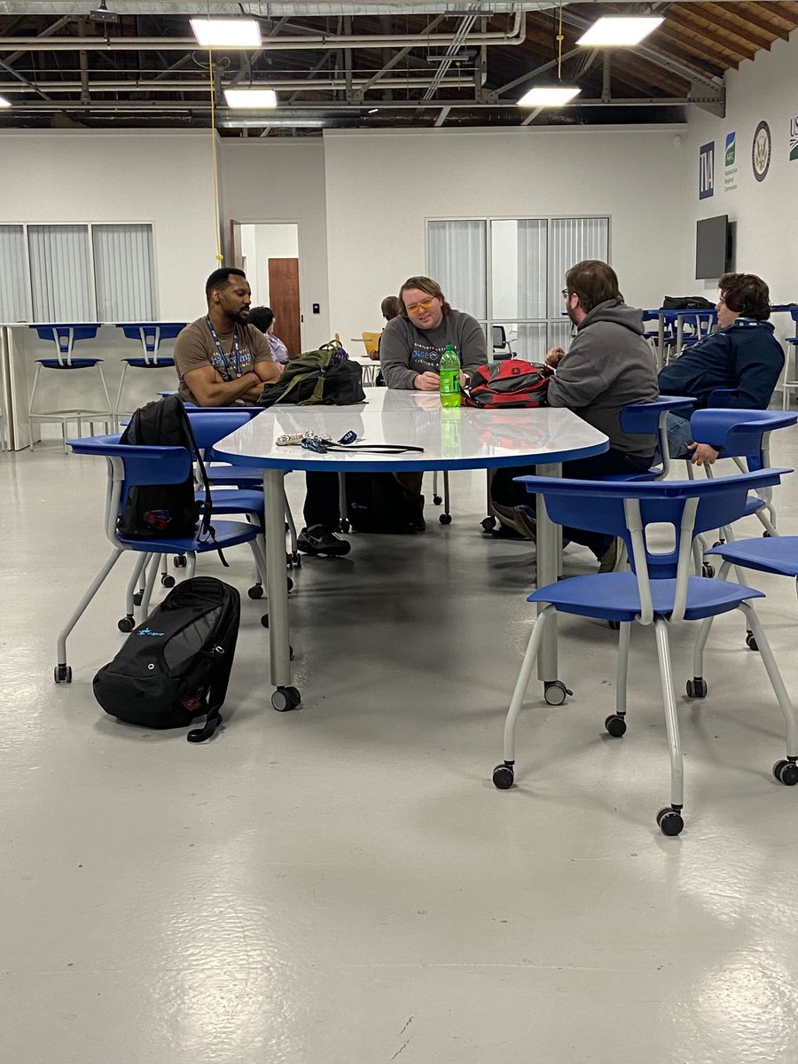 bccagi's tweet image. Students were working on a conflict resolution team building exercise. Each group was given a prompt and was tasked with presenting a professional way of resolving the prompts conflict.#basecampcodingacademy #programming #softwaredevelopment #javascript #bccagi #teambuilding