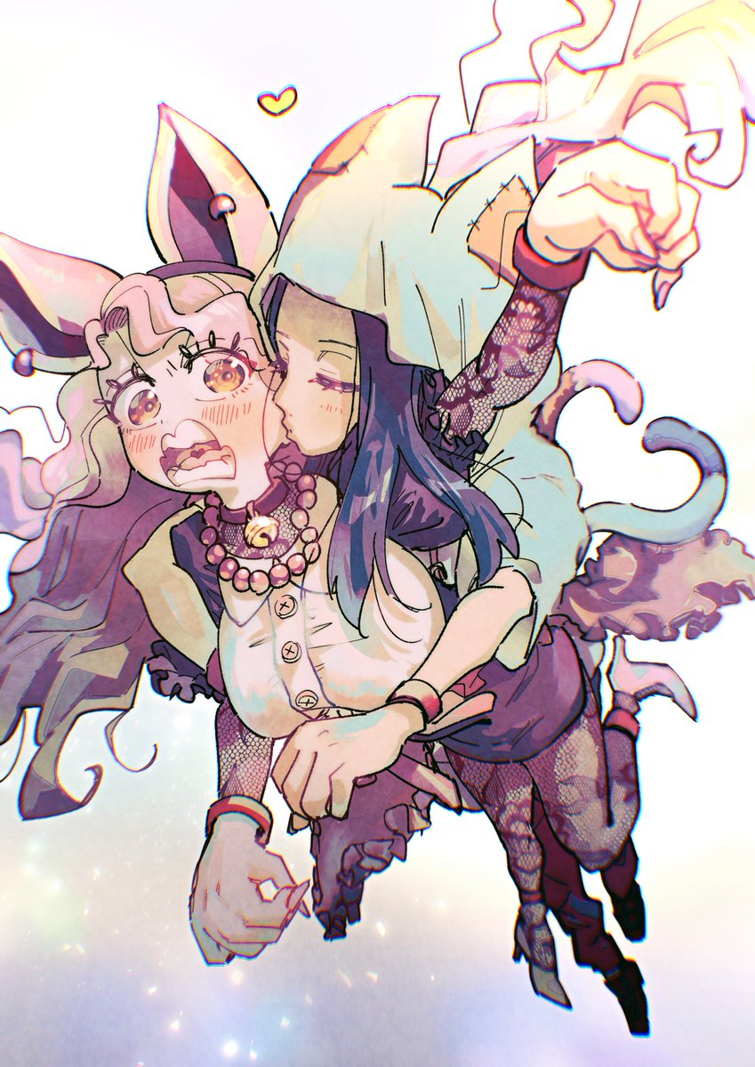 「ねこのひ#創作百合 」|ころころ大五郎のイラスト