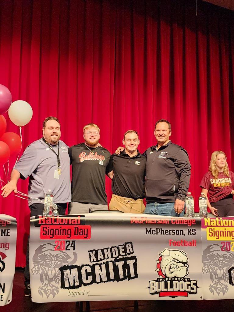 Congrats to Xander for signing with McPherson College!! Very proud of him. He will represent Pomona well!