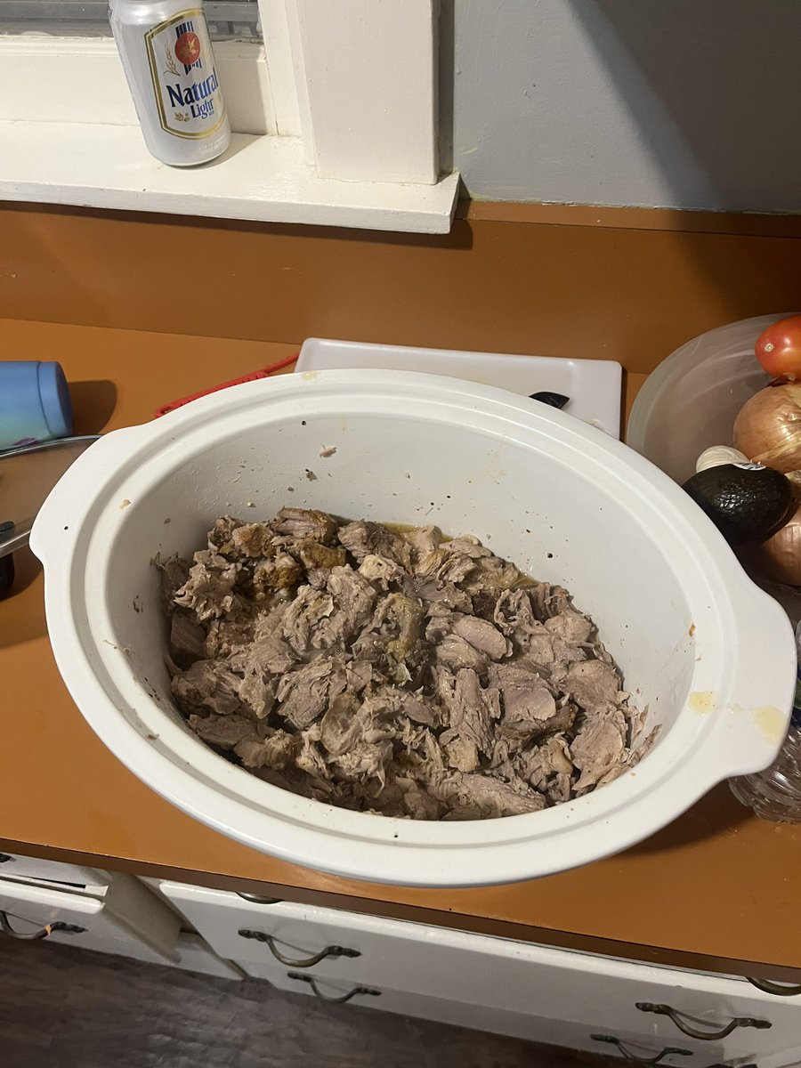 6 pounds of pork butt for only $5.95 at the Ames Fairway Meat Market. Suck it vegans.