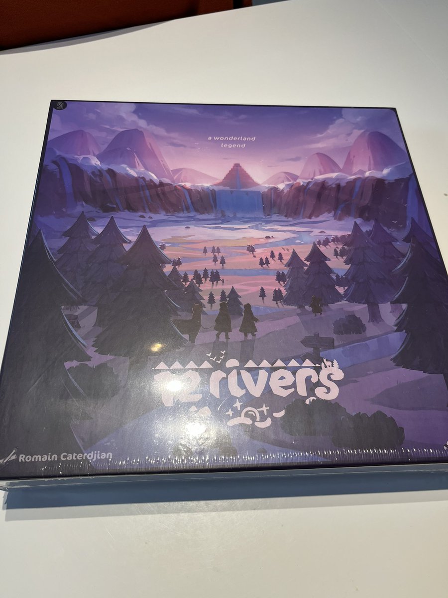 dobusyabibe's tweet photo. 12rivers着弾しました!
配送のお兄さんから、雪の影響で到着予定が1日遅れてしまいましたとのこと。
そのおかげで休みの日に受け取ることができましたー
#ボードゲーム
#12rivers
#初めてのキック https://t.co/atifJb2hKp