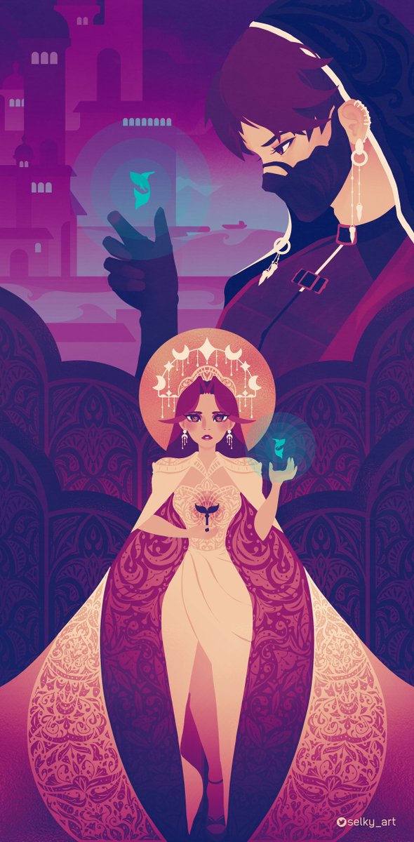 The bond in the sea of golden sands #LoveandDeepspace #SleeplessInLinkon