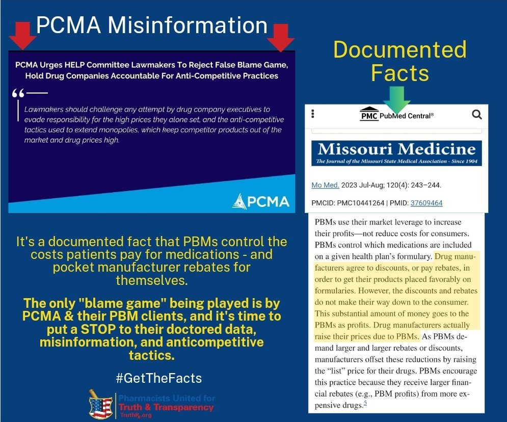 PUTT (@truthrx) on Twitter photo #Congress should focus on removing #pbm opaque greed practices that raise #drug costs & destroy #PatientCare.
#StopTheLies #GetTheFacts TruthRx.org
<a href="/SenateHELP/">SenateHELP Committee</a> <a href="/HouseGOP/">House Republicans</a> <a href="/HouseDemocrats/">House Democrats</a> <a href="/SenateGOP/">Senate Republicans</a> <a href="/SenateDems/">Senate Democrats</a> <a href="/POTUS/">President Donald J. Trump</a> <a href="/VP/">Vice President JD Vance</a> #Congress should focus on removing #pbm opaque greed practices that raise #drug costs & destroy #PatientCare.
#StopTheLies #GetTheFacts TruthRx.org
<a href="/SenateHELP/">SenateHELP Committee</a> <a href="/HouseGOP/">House Republicans</a> <a href="/HouseDemocrats/">House Democrats</a> <a href="/SenateGOP/">Senate Republicans</a> <a href="/SenateDems/">Senate Democrats</a> <a href="/POTUS/">President Donald J. Trump</a> <a href="/VP/">Vice President JD Vance</a>
