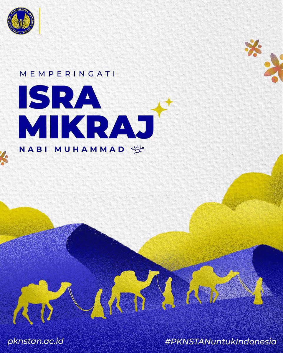 Memperingati Isra Mikraj Nabi Muhammad SAW 1445 H. Semoga kita sebagai umatnya dapat memetik hikmah dari perjalanan beliau. #PKNSTANuntukIndonesia