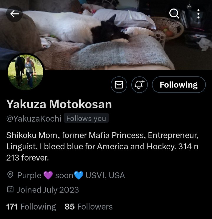 Hey friends could you please do me a favor and help my friend Yakuza Motokosan @YakuzaKochi a follow? She is looking to connect with more resisters and will follow back 💙 she has the best heart, she's super kind!