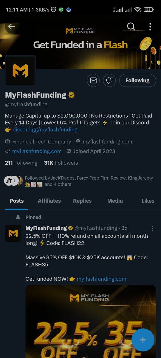 LFCBami's tweet photo. @JackTradesss @myflashfunding @ynrtrading All done👍 https://t.co/WiZp1Mocqv