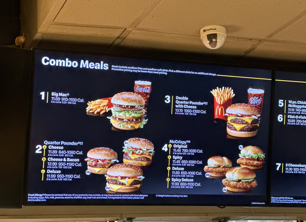 ニューヨークのマクドナルド 6番街47丁目 世界最先端の街のマックは