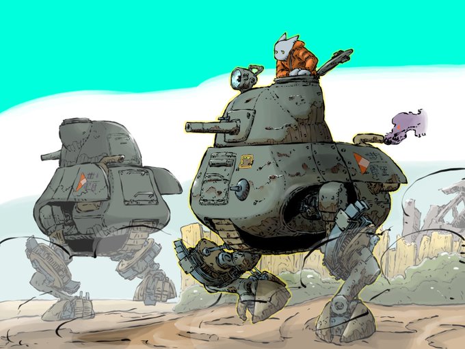 「mecha tank」 illustration images(Latest)