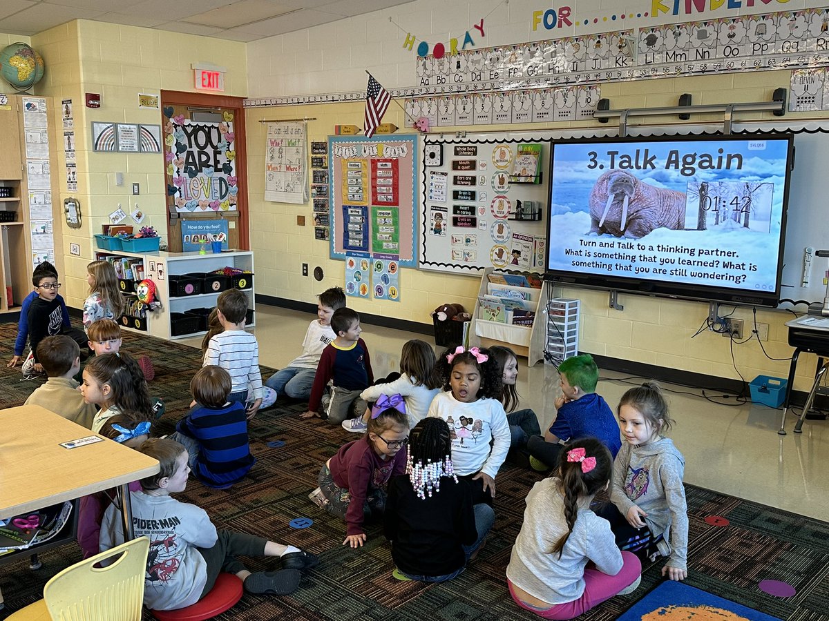 Our favorite weekly writing activity has become Talk Read Talk Write! Using peer interaction to build writing skills, confidence, and vocabulary! This week’s topic was The Artic! Animal reports coming soon! #KindersCAN #OneLinden #Believe 🐻‍❄️❄️🦭❄️🐧