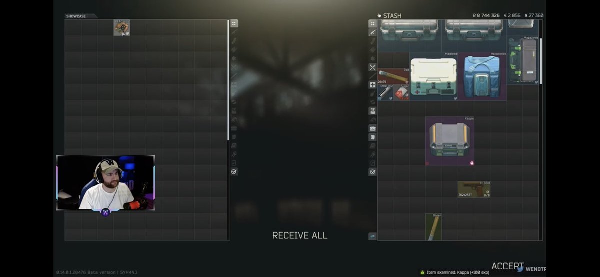 Kappa ✅
Bütün görevler canlı yayında,
Hideout kullanmadan ve
Tüm raidler SOLO!
#EscapefromTarkov