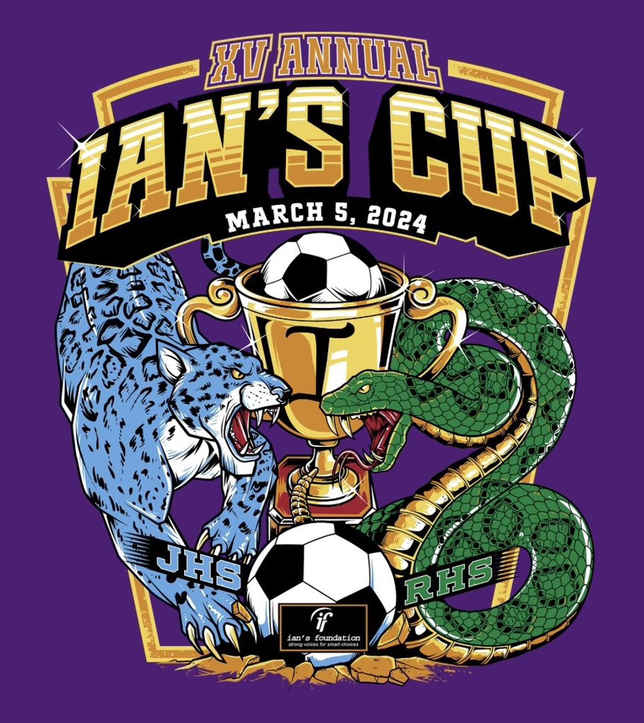 This Monday, February 12th is the last day to place an order for XV Annual Ian’s Cup apparel. Place your order today! IansCup.org