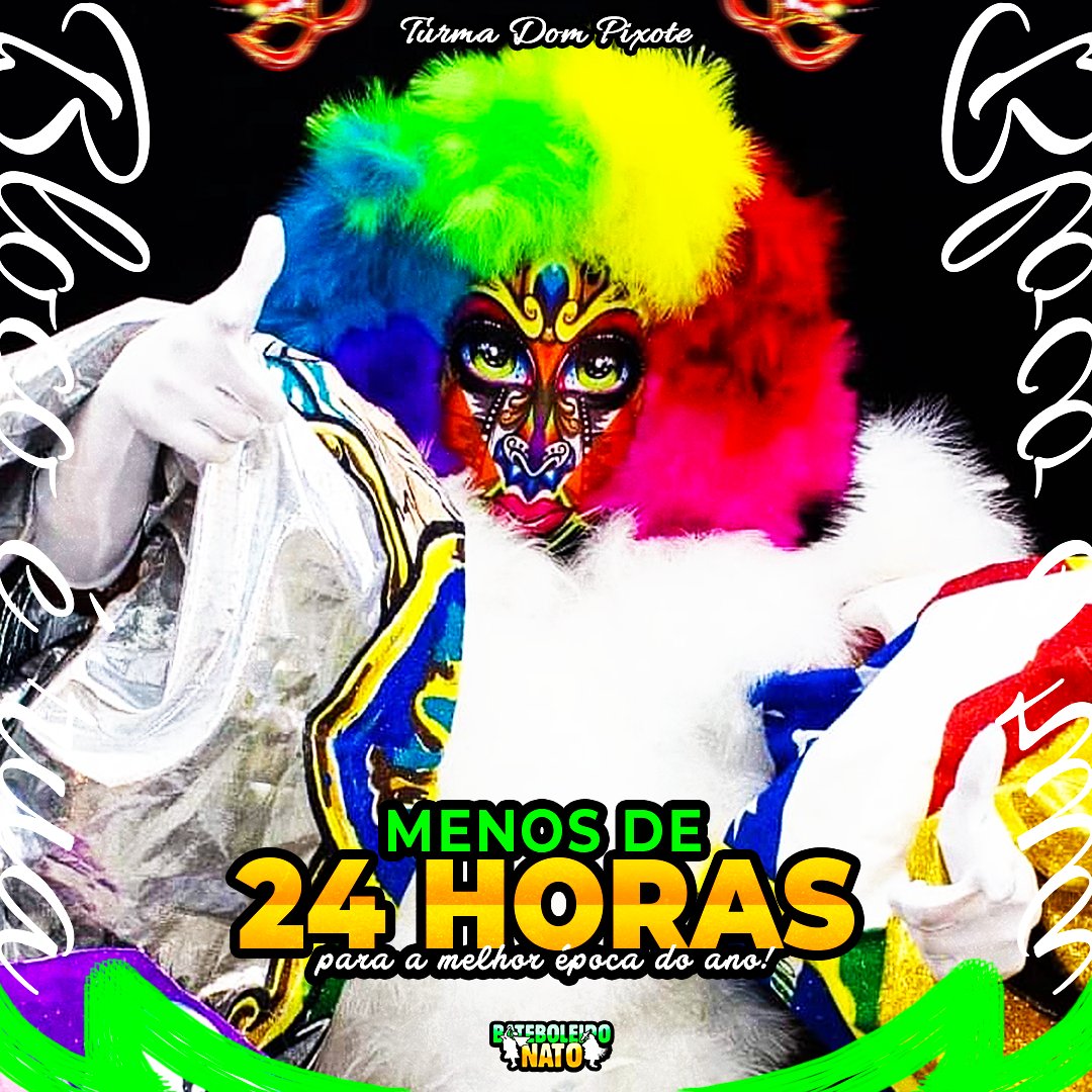 bateboleironato's tweet photo. MENOS DE 24 HORAS https://t.co/ZWxfrUB8Yc