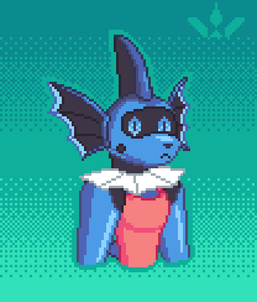 LupoDInverno's tweet photo. Vaporeon in a dress https://t.co/ZcNZEIAvl9