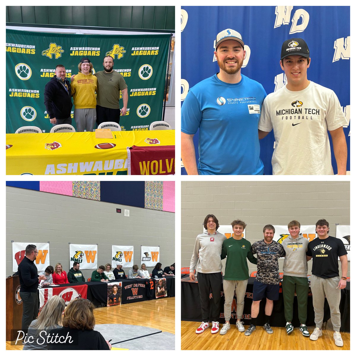 Always great to get out to signing days. Congrats everyone.