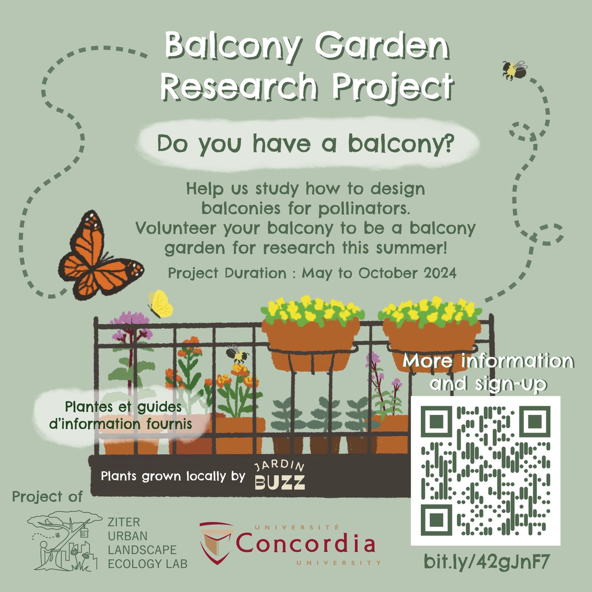 📣Recruiting balconies in Verdun, Rosemont, Ahuntsic-Cartierville, Montreal! linktr.ee/jardinbalcon.m…
Let's figure out how to turn balconies into Monarch butterfly breeding grounds/pollinator gardens.🦋 🐝
#montreal #communityscience #pollinators #balcony