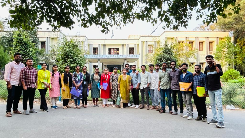 Dr. Shalini M and students attended the International Conference on 'Advances in Plant Sciences for sustainable future' at Osmania University. Keynote by Dr. Sean Mayes, Plenary by Dr. Appa Rao Podile. Students found it enlightening and exciting. Great opportunity for them.